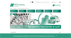 Desktop Screenshot of bpsleasing.pl